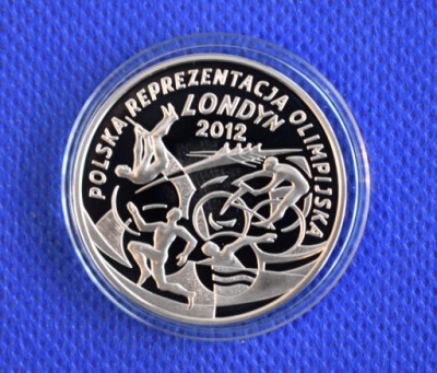 10 ZŁ 2012 Polska Reprezentacja Olimpijska Londyn MENNICZA