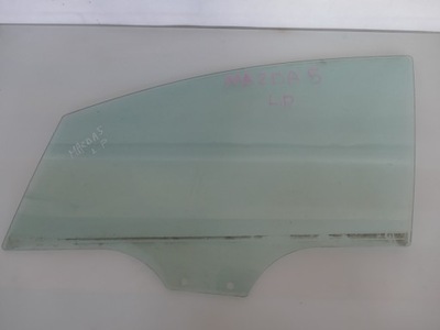 Mazda 5 ii скло двері лівий перед ліва фото №1