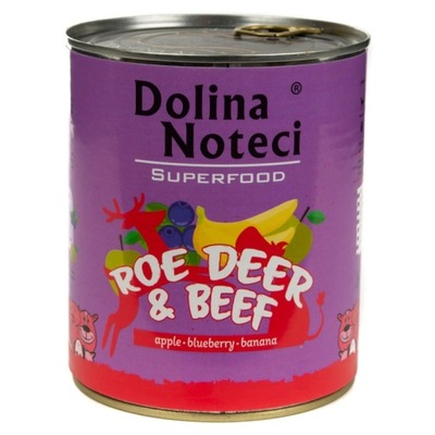 DOLINA NOTECI Superfood z sarną i wołowiną