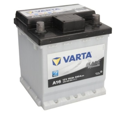 BATERÍA VARTA BLACK 40AH 340A P+ ENTREGA SUBSTITUTO LODS 540406034  