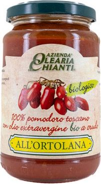 BIO włoski sos pomidorowy z warzywami BEZGLUTENOWY 340 g Azienda Olearia