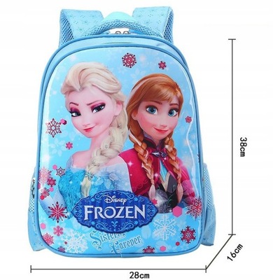 Elsa Anna FROZEN Plecak dla dziewczynki do szkoły