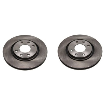 Гальмівні диски перед berlingo c3 i ii iii c4 cactus peugeot 206 307 partner фото №1