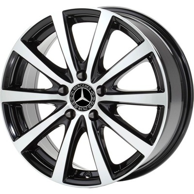 NEW ALLOY WHEELS (TITANIUM) MAKE PLATIN-MERCEDES 18