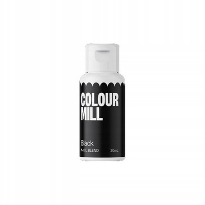 Barwnik olejowy Colour Mill 20ml BLACK czarny