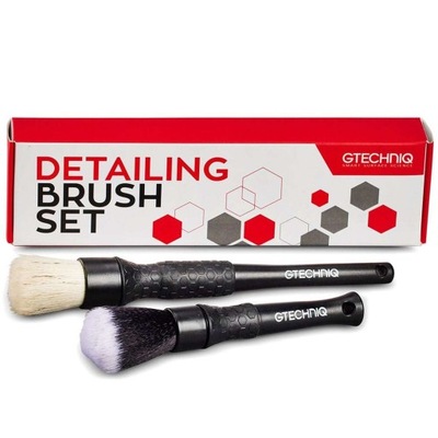 GTECHNIQ Detailing Brush Set zestaw pędzelków