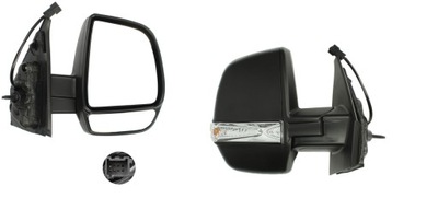 Дзеркало праве mech чорні fiat doblo opel combo фото №1