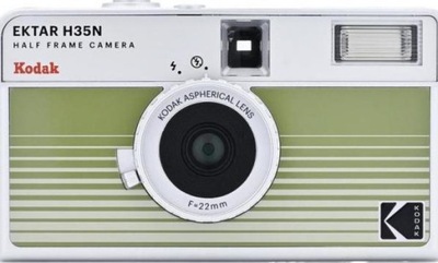 Kodak EKTAR H35N Camera Striped Green