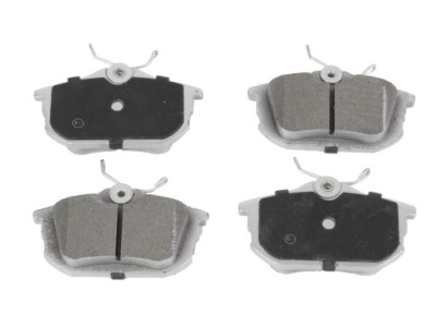 Тормозные колодки тормозные задняя mitsubishi carisma space star colt volvo v40 s40 фото №1