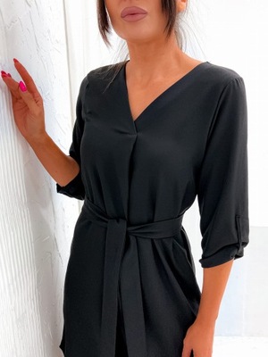 Czarna sukienka [Rozmiar: XL]