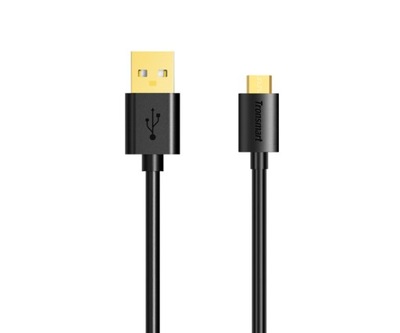 Kabel Tronsmart USB Typu A - Micro USB 1m 2.4A Czarny