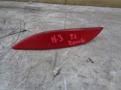 Отражатель бампера задняя левый renault megane 3 iii kombi фото №1