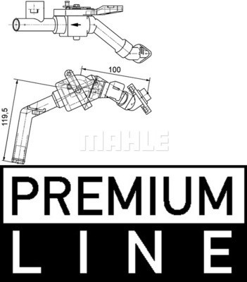 VÁLVULA DE CONTROL MODO DE REFRIGERACIÓN BEHR *** MAHLE CV 8 000P  