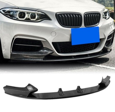 Накладка спліттер bmw f22 f23 карбон фото №1