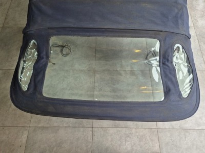 Дах м'який колір granatowy mercedes sl r129 фото №1