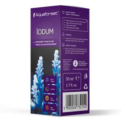 AQUAFOREST IODUM 50ML preparat zawierający jod