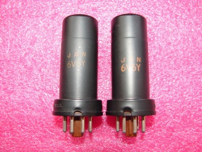 6V6 Y RCA NOS 6P6S