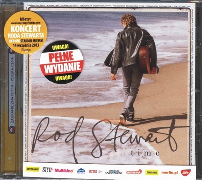 CD Time (PL) Rod Stewart Nowa w FOLII