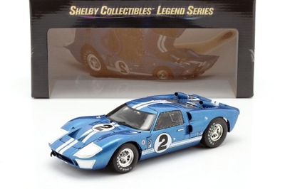 1:18 Shelby Collectibles Ford GT40 Mk II #2 12h 66