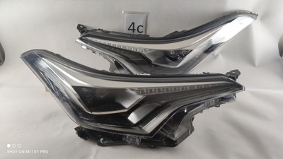 Toyota ch-r chr full led левый правый фара фото №1