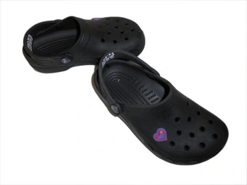 Klapki dziecięce Crocs r. 34 czarny