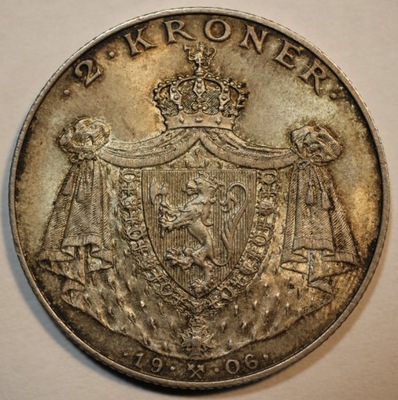 2 korony 1906 Norwegia
