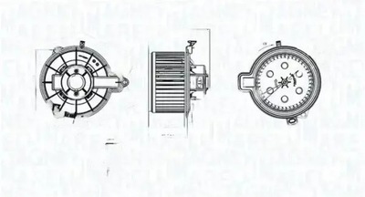 Воздуходувка вентилятор обдув 069412733010 фото №1