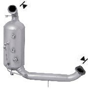 DPF САЖЕВЫЙ FORD FOCUS II C-MAX MAZDA 3 VOLVO S40 V70 1.6TDCI