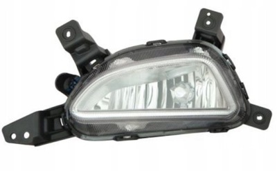 Лампа противотуманная фара перед левый hyundai tucson 15-18 фото №1