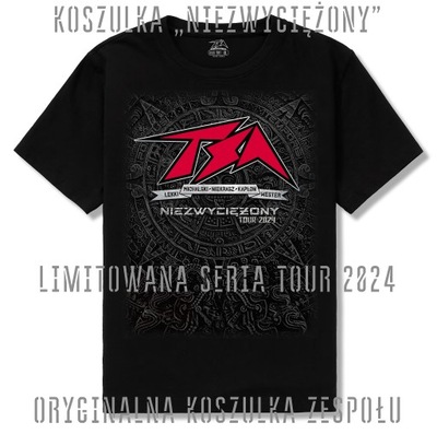 TSA MNKWL "Niezwyciężony" Tour 2024 koszulka z nadrukiem rozmiar L
