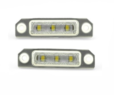 Ford focus mk2 08-11 ford flex фонари номерного знака led фото №1