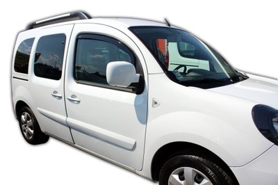 SIDE-WINDOW DEFLECTORS HEKO RENAULT KANGOO 2008-21 2 PIECES  