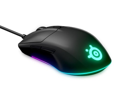 Mysz SteelSeries Rival 3 GAMING RGB USB Przewodowa