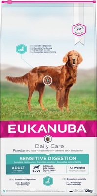 Eukanuba Dog Adult Wrażliwy przewód pokarmowy 12kg