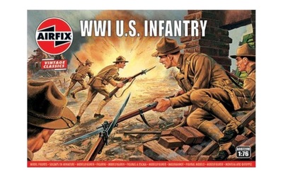 Airfix A00729V 1:76 figurki WWI U.S. Infantry