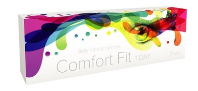 Jednodniowe soczewki Comfort Fit 1Day 30 szt. -1,00