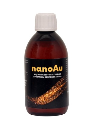 Złoto koloidalne, Nano Au 300 ml, 50 ppm