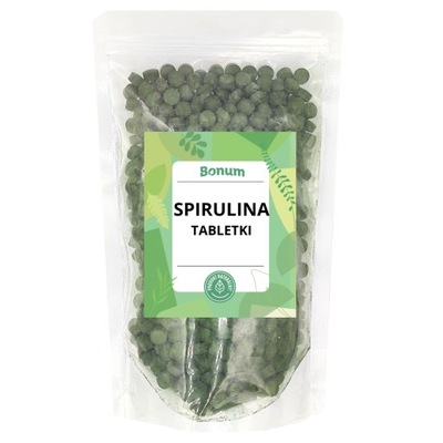 Spirulina tabletki algi morskie 100g oczyszczanie odporność