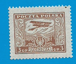 218** - luzak - Lotniczy 3Gr - 1925r - CZYSTY