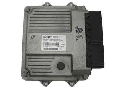 FIAT PUNTO COMPUTADOR UNIDAD DE CONTROL 55186608 MJD6JF.P3  