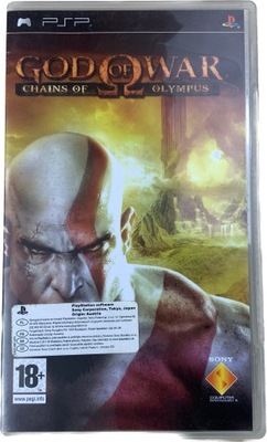 GOD OF WAR CHAINS OF OLYMPUS płyta ideał komplet Z PL PSP