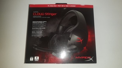 Słuchawki HyperX Cloud Stinger czarne gamingowe