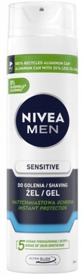 NIVEA MEN ŁAGODZĄCY ŻEL DO GOLENIA Dla mężczyzn Sensitive 200 ml