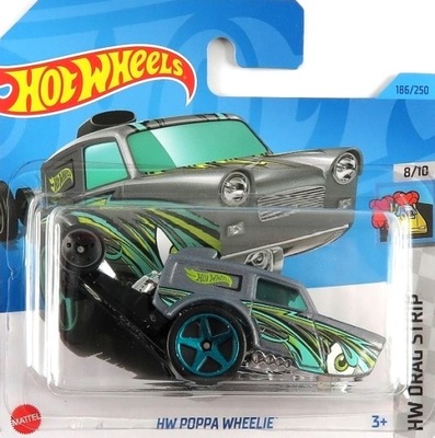 HW POPPA WHEELIE autko HOT WHEELS seria 2023