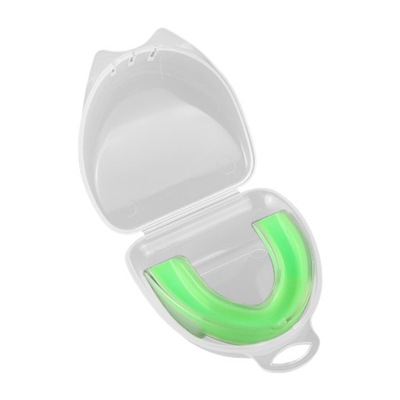 Ochraniacz na zęby w kolorze zielonym