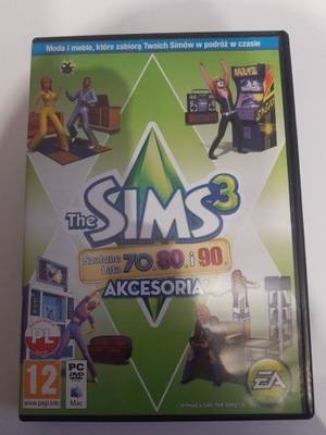 Sims 3 Szalone Lata 70, 80 i 90 PC