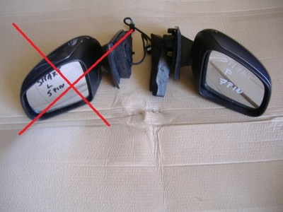 Smart forfour 453 зеркало правое 7 pinów фото №1