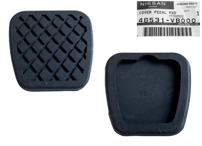 Nissan patrol gr ii y61 97- накладка гумовий елемент na педаль фото №1