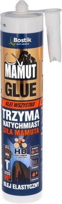 BOSTIK MAMUT GLUE KLEJ UNIWERSALNY 290ml Biały DO WSZYSTKIEGO SUPER MOCNY