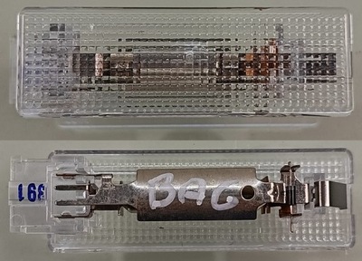 Vw golf vi 6 11 r лампа освітлення багажника фото №1